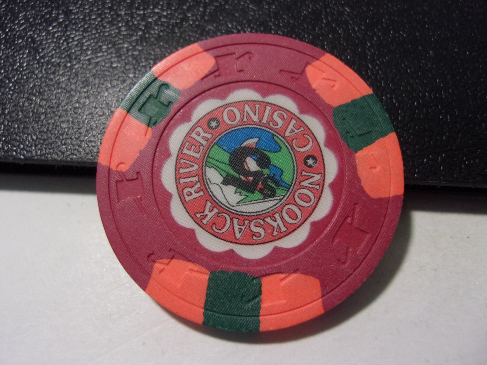 NOOKSACK RIVER CASINO 5 hotel casino gaming poker chip Deming