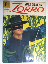 Walt Disney's Zorro FC976, Photo Cover, Fine , 6.5, White Pages, 1959