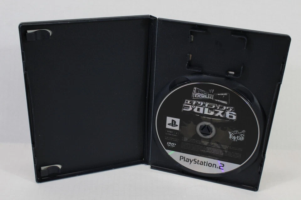 WWE Smackdown VS RAW Exciting Prowrestling 6 No Manual PS PlayStation PS2 Japan - Image 3 of 4