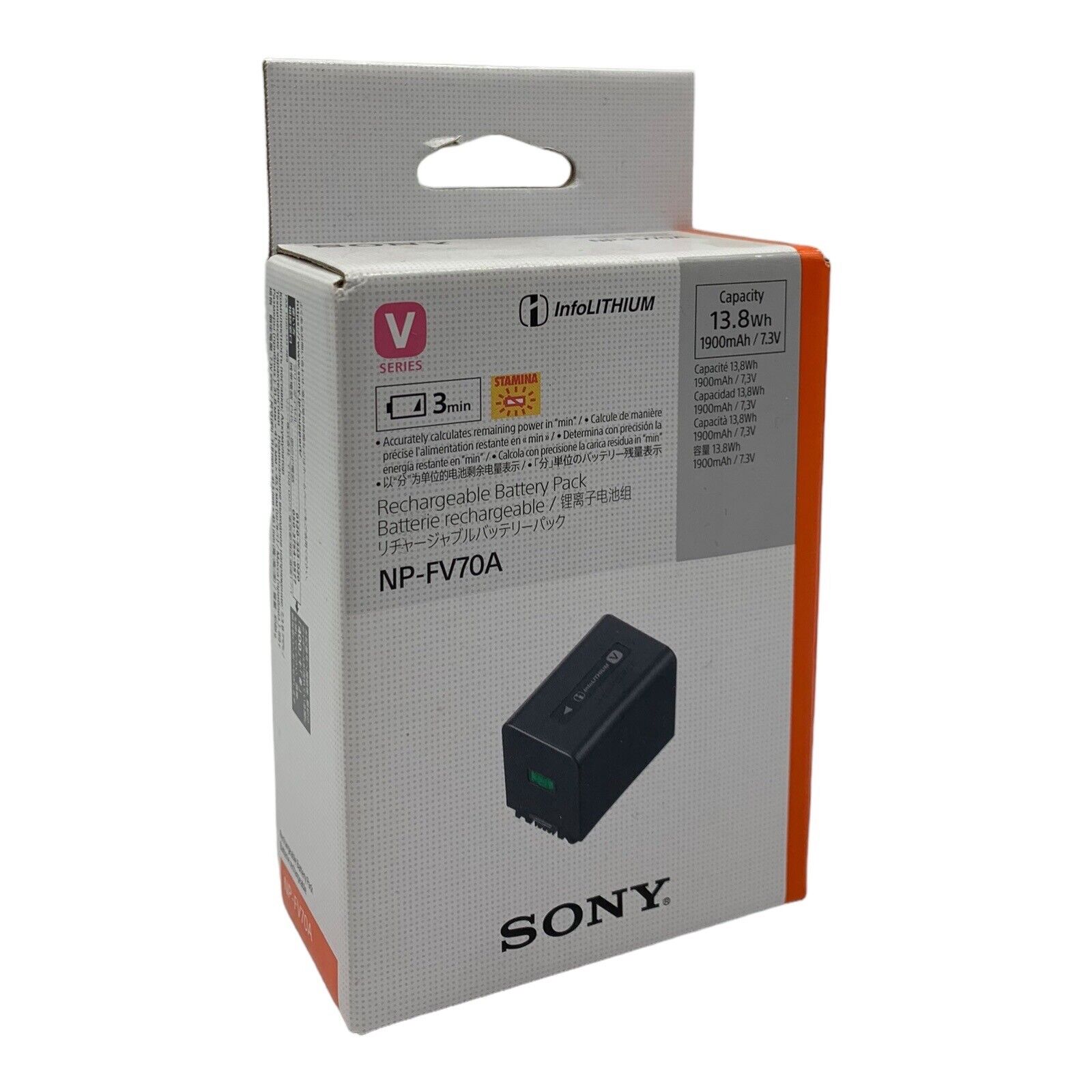 Sony NP-FV70A Li-Ion Akku für V-Serie Akku 1900 mAh Lithium-Ionen-Akku NEU OVP