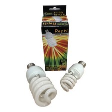 Reptil UV Spirallampe für Vivarium Schlange UVB 2,0 / 5,0 / 10,0 E27 13W oder 26W
