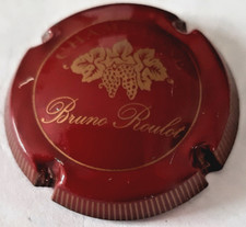 Capsule de champagne Roulot Bruno Bordeaux, striée N°5