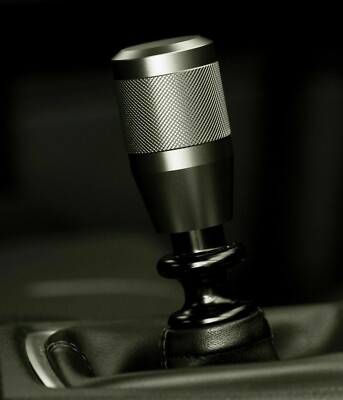 SSCO KR-3 MATTE BLACK KNURLED 5 6 SPEED SHIFT KNOB WEIGHTED SHIFTER FITS ST RS