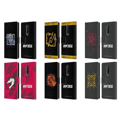TOM CLANCY'S RAINBOW SIX SIEGE ICONS LEATHER BOOK WALLET CASE FOR ONEPLUS PHONES