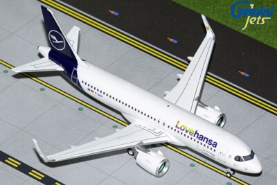 A320NEO LUFTHANSA REG: D-AINY MIT STÄNDER - GEMINI JETS G2DLH1198 1/200 - PRE ORDER