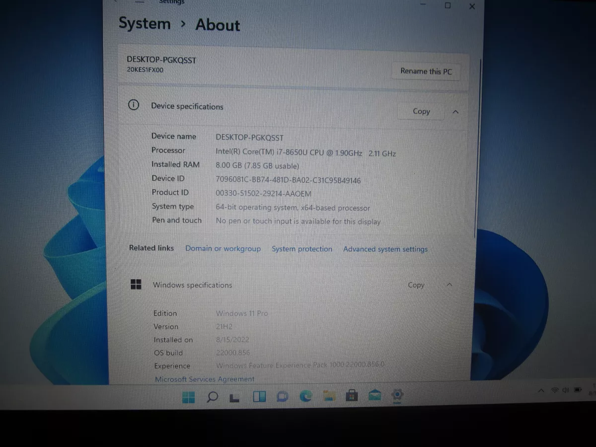 Lenovo ThinkPad X280 (12.5