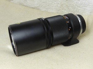 Olympus OM-System F.Zuiko Auto-T 300mm f4.5 Prime Lens silver nose services sept