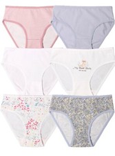 Mädchen Unterhosen 6er Pack Baumwolle Stretc...