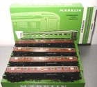 Märklin HO: 40301 SJ Express Train Car Set * Tin Plate * Original Packaging