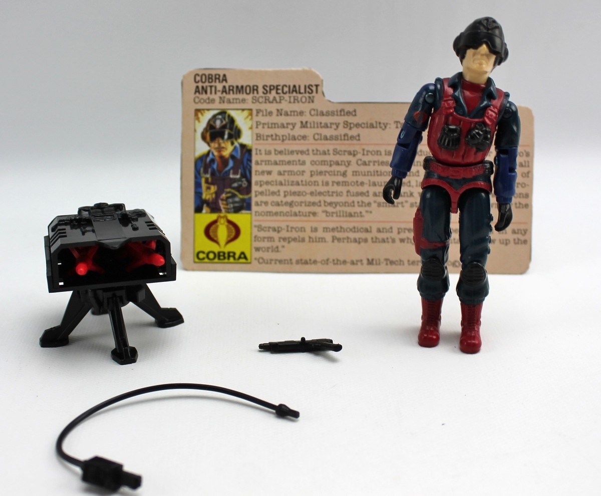 Vintage GI Joe 1984 Scrap Iron Complete Action Figure | eBay