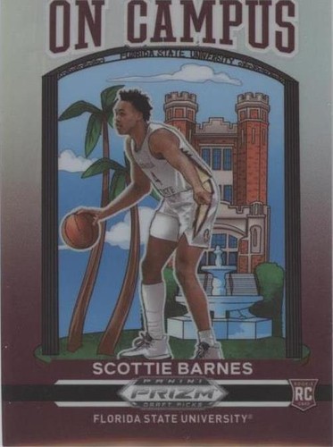 2021 Prizm Draft Picks Mojo Prizm /25 Scottie Barnes #4 Rookie RC