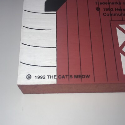 The Cat's Meow 1992 Hershey Barn Collectors Please Read | eBay