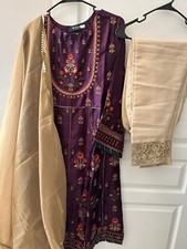 Eid Collection Pakistani shalwar kameez Kurti With Silk Dupatta Trouser Fancy