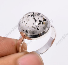 Montana Agate Ring 925 Sterling Silver Statement Boho Rings Jewelry Gift for Her