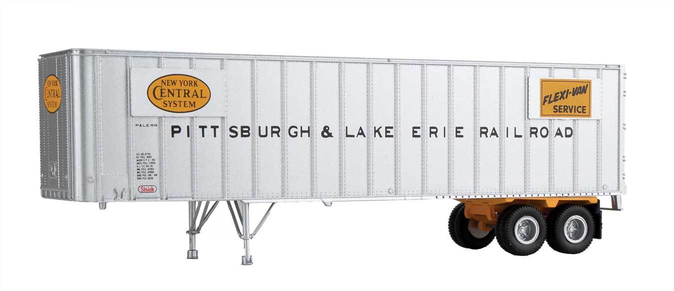 H0 Scale - Walthers Truck Trailer New York Central 2 Pieces -- 2606 New