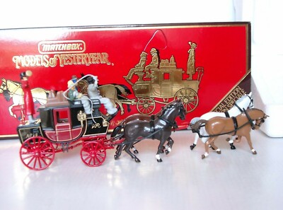 Matchbox Models of Yesteryear  ''Passenger Coach & Horses C. 1820''