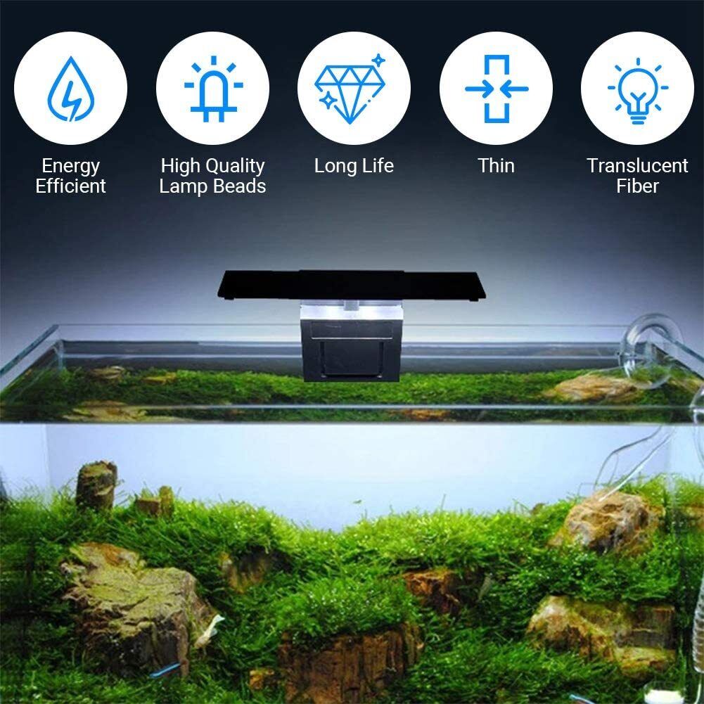 Aquarium Beleuchtung Aqua LED Nano, Aufsatzleuchte Aufsetzleuchte AquariumLampe