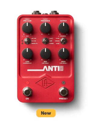 Universal Audio UAFX ANTI 1992 High Gain Pedal | eBay