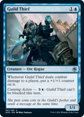 NM-Mint, English MTG Regular Guild Thief Adventures in the