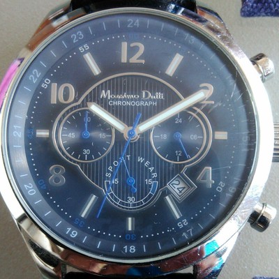 Watch Massimo Dutti Vintage Massimo Dutti Chronograph Quartz Watch - Etsy main image 2