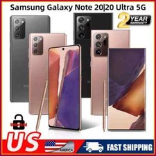 New Samsung Galaxy Note20 Ultra /20 5G 128GB 256GB Unlocked AT T T-Mobile 