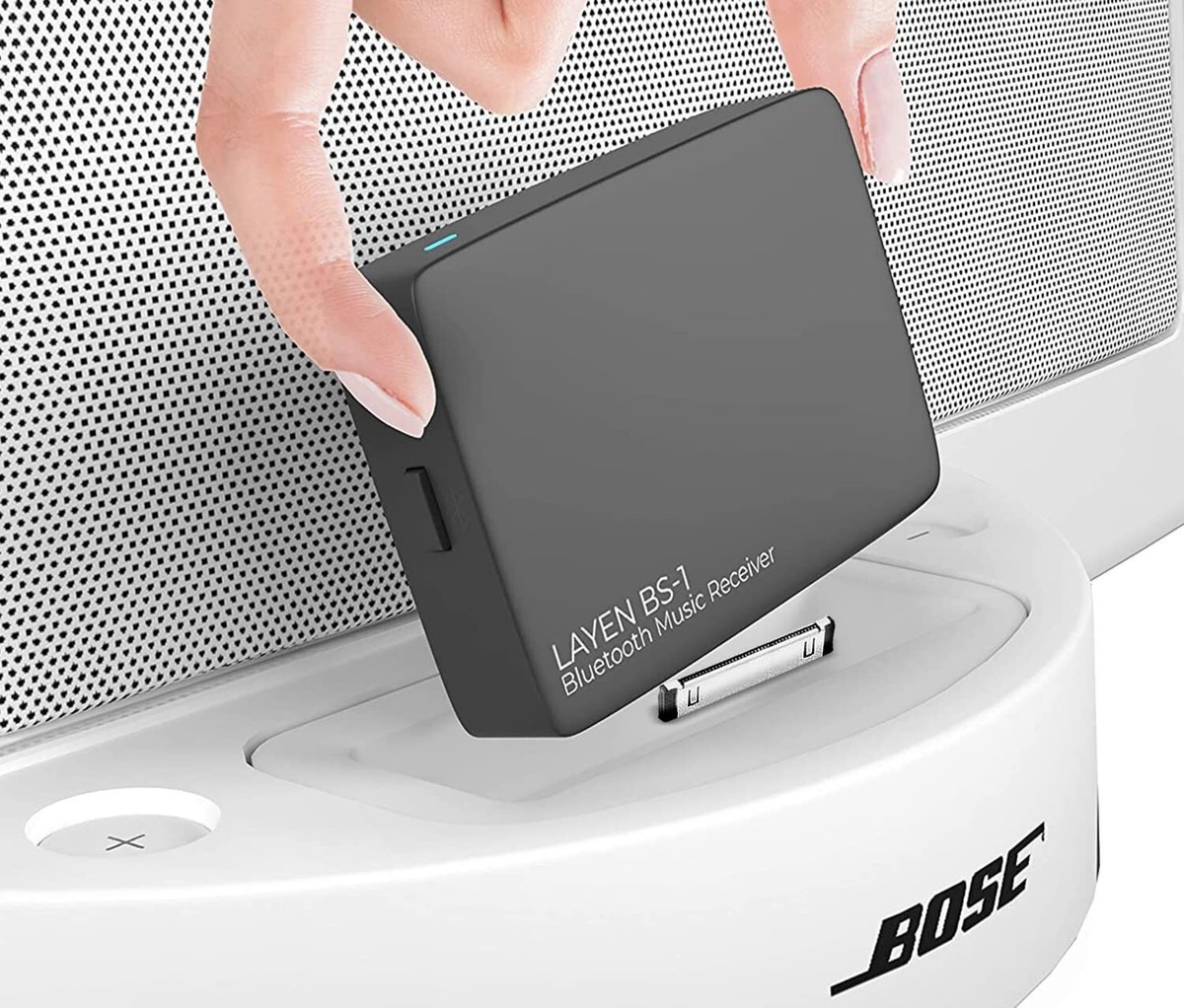 BS-1-30 Pin Bluetooth Adapter Receiver for Bose SoundDock and