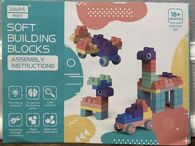 silicon construction blocks 50pcs