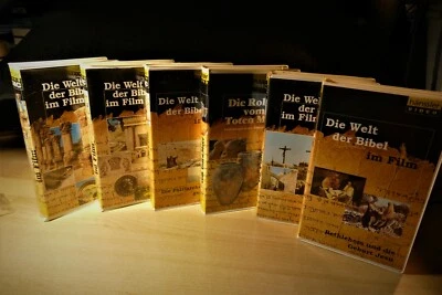 VHS Video-Filme (6 Stck.) "Die Bibel im Film" gute Lehrfilme; auch einzeln - Bild 1 von 4