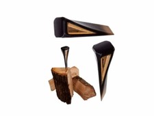 Cuneo spaccalegna elicoidale 2000 gr in acciaio forgiato 21,5 cm Mass A.5212