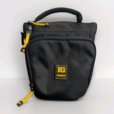 RG Ruggard Camera Bag Hunter 35 Holster Padded Black  Yellow Bag Pockets