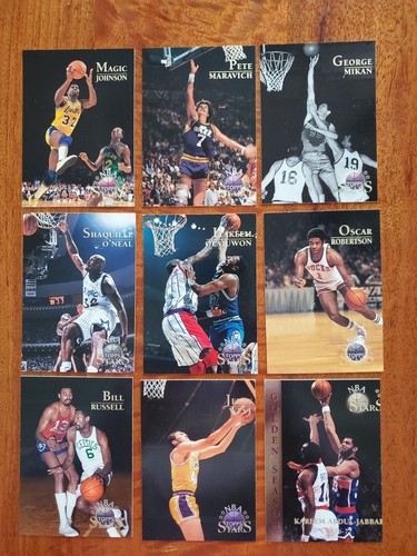 1996 TOPPS STARS BASKETBALL COMPLETE SET 1-151 JORDAN X 3, FIFTY HALL OF FAMERS - Picture 6 of 13