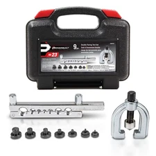 Powerbuilt 9 Piece Double Flaring Tool Kit - 648610