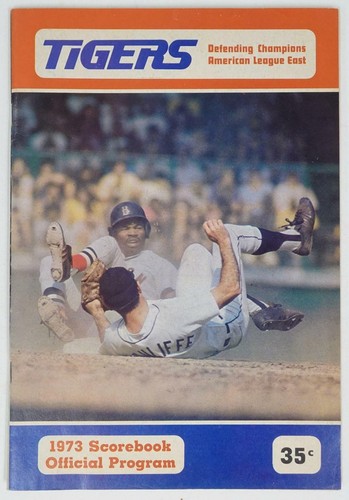 Mixed Lot 8 Detroit Tigers 1973 to 1992 MLB Game Programs Scored - Picture 8 of 9