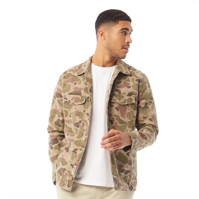 Mens camo overshirt shop