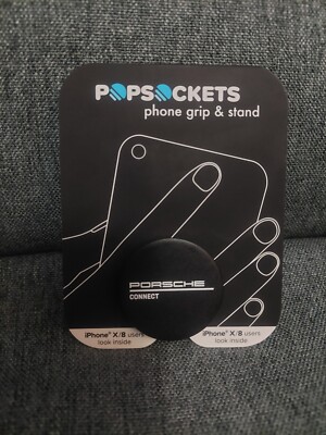 NEW In Package RARE Porsche Connect PopSocket Phone Grip Universal Phone Holder