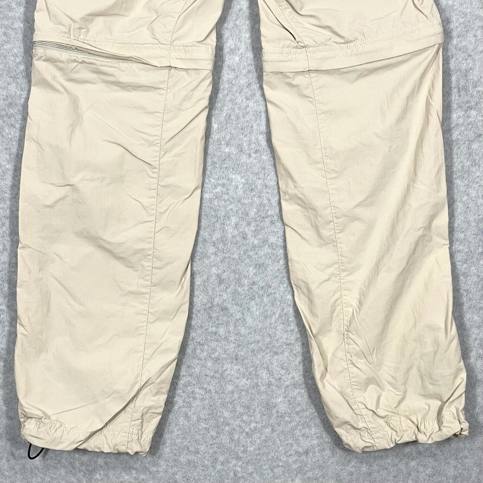 Columbia Pants Womens 8 Short Convertible Zip Off Cargo Parachute Omni