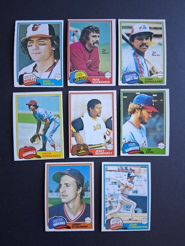 1981 OPC baseball U-pick to complete your set Gray backs #1 - 199 - EX+-MNT/READ - Picture 126 of 131