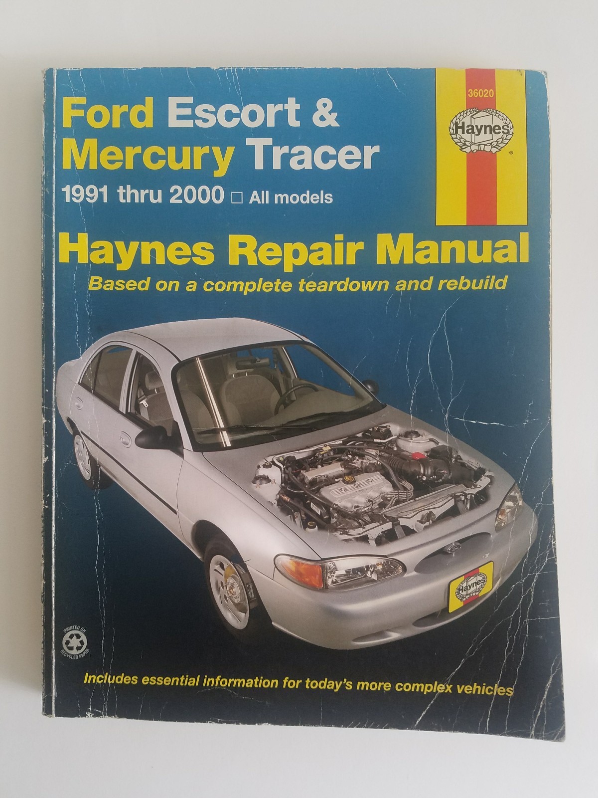 Haynes Repair Manual: Ford Escort and Mercury Tracer, 1991-2000 by J. H.  Haynes and Alan Ahlstrand (2000, Paperback) | eBay