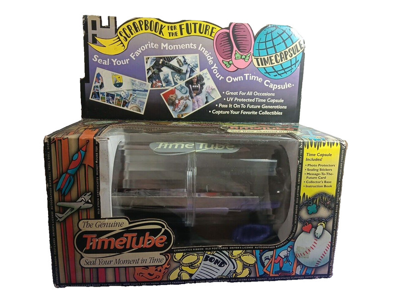 20th Century TimeTube Capsule Scrapbook For The Future, New One 