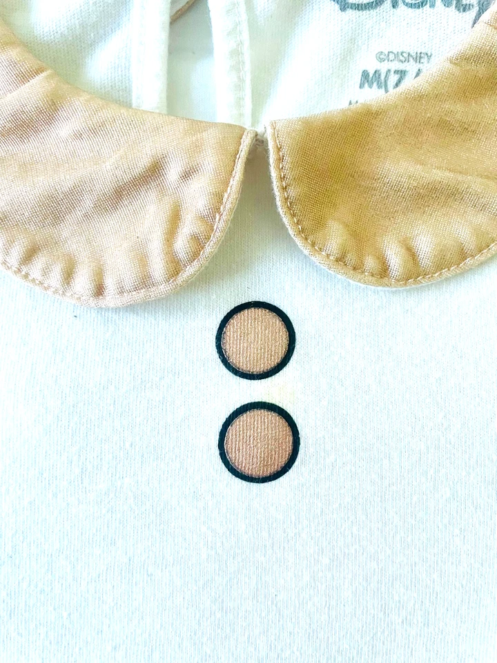 Top blanco manga corta informal Minnie Mouse para niñas Disney talla M (7/8) Foto 2 de 4