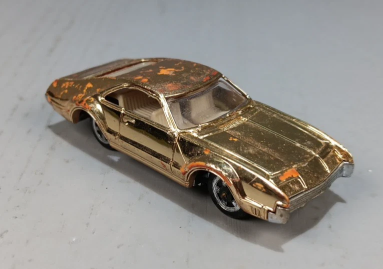 CAJA CIGARROS Aurora Toronado Vintage Cromo Dorado Foto 2 de 4