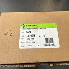 Greenlee 579 Rope Clevis - 10,000 lb