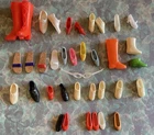 Vintage Pairs & Single Shoes Mix For Ken, Francie, Tammy & Skipper Dolls