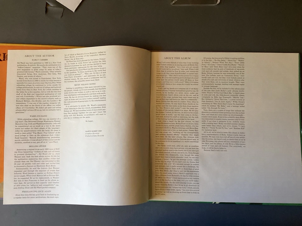 Ricky Nelson Legendary Masters SEries #2 - 2LP - UAS9960 - NM - Image 3 of 4