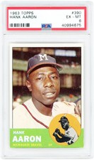 Vintage Topps Hank Aaron Baseball Cards Showcase Gallery and Checklist 69