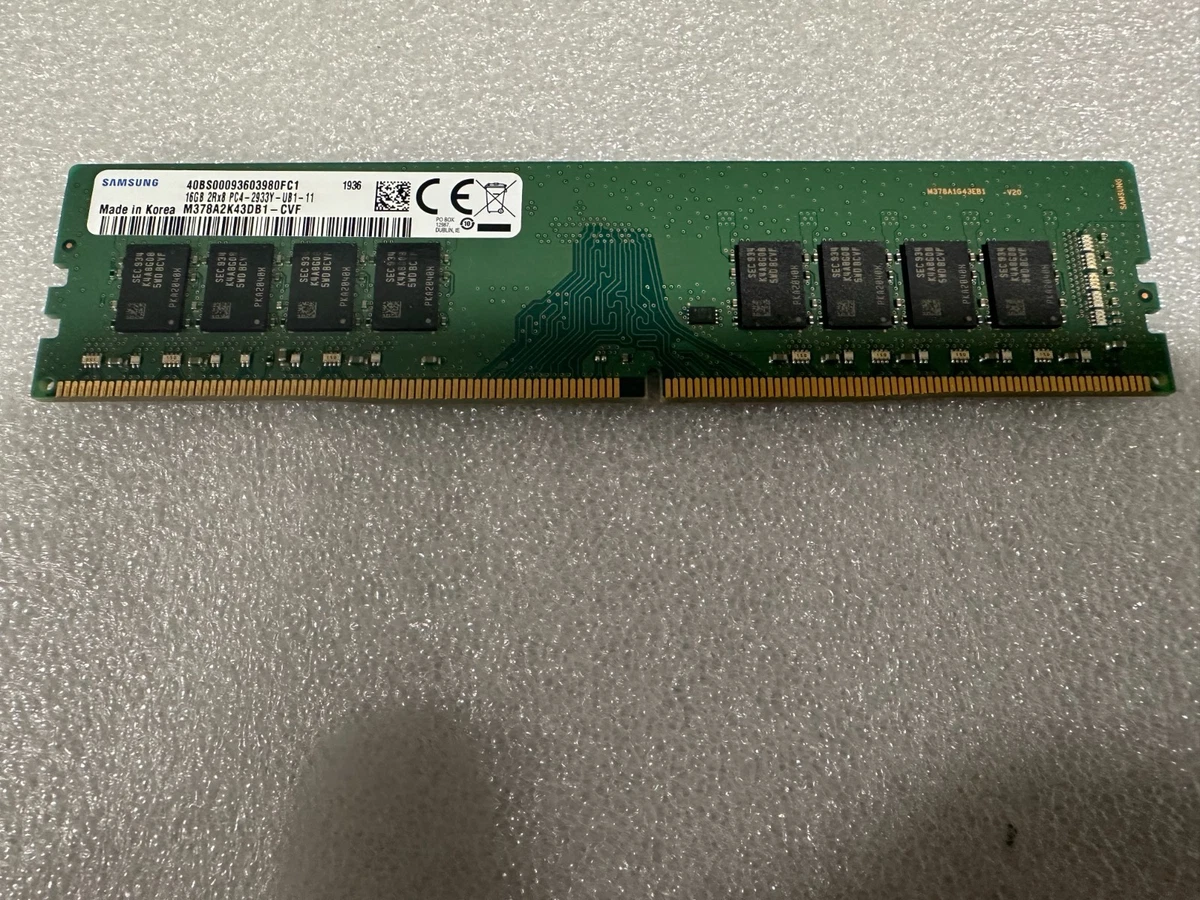 Samsung DDR4 SDRAM 16 GB Capacity per Module Memory (RAM) for sale