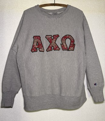 Vintage 1980s Champion Reverse Weave AXO Crewneck Sweatshirt
