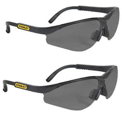 2 x STANLEY Sicherheitsbrille SY140-2D Schutzbrille Sehschutz Brille EN166 Sport