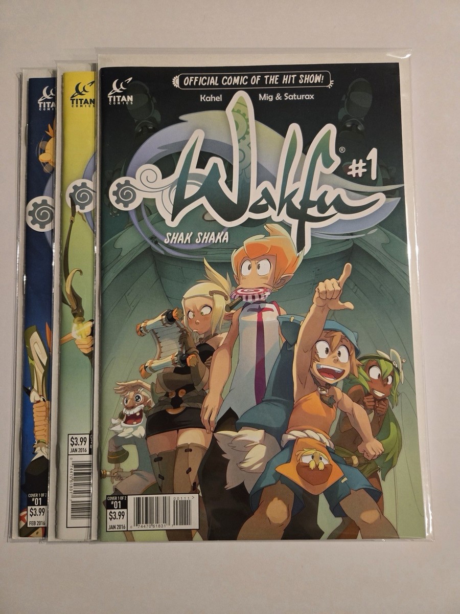 E.W. ヒルディック マガーク少年探偵団 〈18〉作戦名はマガークザウルス Wakfu Shak Shaka #1 Cover A & B & #2 CVR A Titan 2015 Kahel Mig