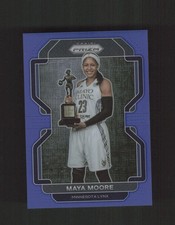 2022 Panini Prizm WNBA #64 Maya Moore Blue #/149